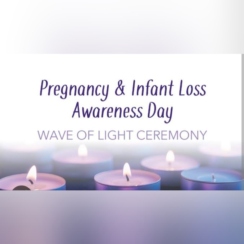Pregnancy And Infant Loss Awareness Day- Wave Of Light - Picture 2 of 5